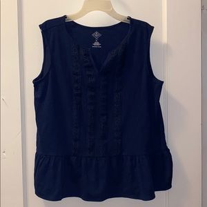 St. John’s Bay Navy Blue Tank
